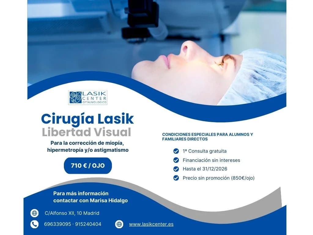 OFERTA EN CLÍNICA OFTALMOLÓGICA LASIK