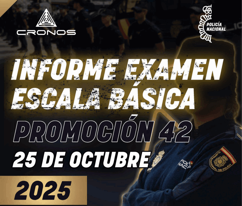 Examen Conocimientos y Biodata Policia Nacional 2025