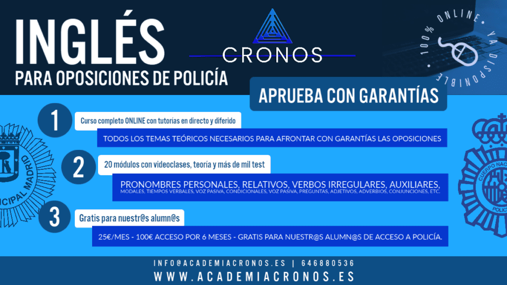presentación inglés horizontal